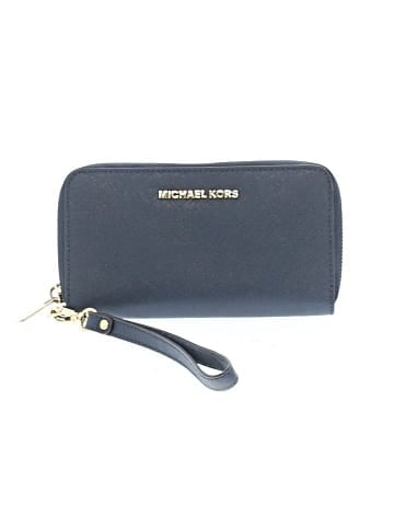 MICHAEL Michael Kors Leather Wristlet (view 1)