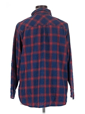 Riders by Lee Long Sleeve Button-Down Shirt (view 2)