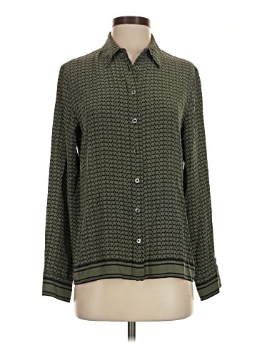 Equipment Long Sleeve Button-Down Shirt (view 1)
