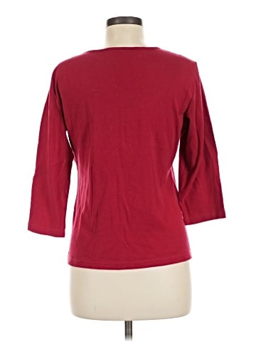 Karen Scott 3/4 Sleeve Top (view 2)