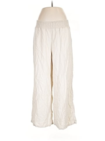 Celebrity Pink Linen Pants (view 1)