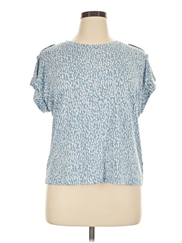 MICHAEL Michael Kors Short Sleeve Top (view 1)
