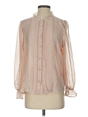 Adrianna Papell Long Sleeve Blouse (view 1)