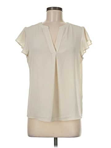 Calvin Klein Short Sleeve Blouse (view 1)