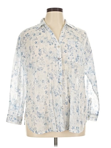 J.Jill 3/4 Sleeve Blouse (view 1)