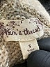Hem & Thread Tan Pullover Sweater Size S - photo 7