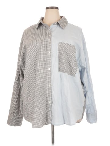 Abercrombie & Fitch Long Sleeve Button-Down Shirt (view 1)