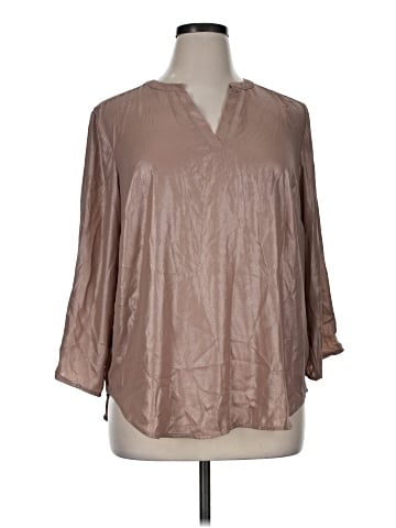 Maurices 3/4 Sleeve Blouse (view 1)