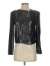 IRO 100% Polyester Metallic Black Jacket Size XS (0) - photo 1