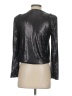 IRO 100% Polyester Metallic Black Jacket Size XS (0) - photo 2