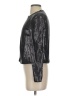 IRO 100% Polyester Metallic Black Jacket Size XS (0) - photo 5