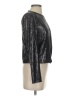 IRO 100% Polyester Metallic Black Jacket Size XS (0) - photo 4