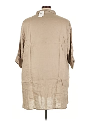 J.Jill 3/4 Sleeve Button-Down Shirt (view 2)