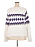 Unbranded Chevron-herringbone White Pullover Sweater Size XXL - photo 2