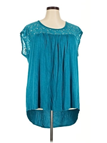 Faded Glory Short Sleeve Blouse (view 1)