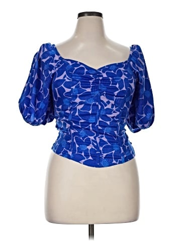 Sienna Sky Short Sleeve Blouse (view 1)
