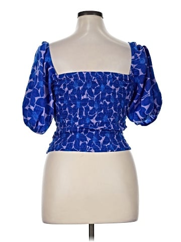 Sienna Sky Short Sleeve Blouse (view 2)