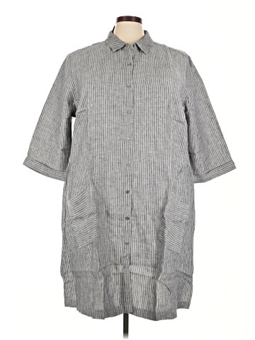 J.Jill 3/4 Sleeve Button-Down Shirt (view 1)