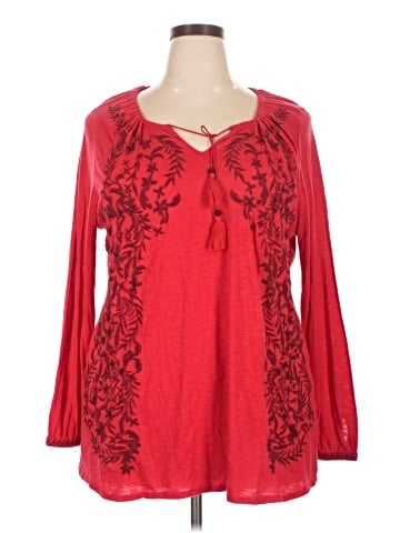 Lucky Brand Long Sleeve Blouse (view 1)