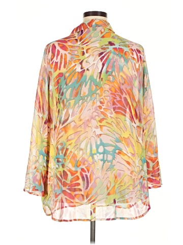 Roaman's 3/4 Sleeve Blouse (view 2)