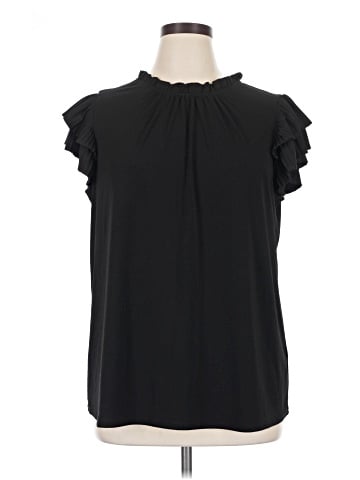 Adrianna Papell Short Sleeve Blouse (view 1)