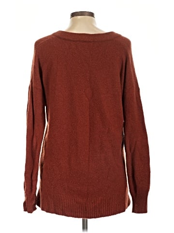 Madewell Bartlett V-Neck Pullover Sweater in Coziest Yarn (view 2)