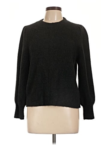 Madewell Eaton Puff-Sleeve Pullover Sweater (view 1)