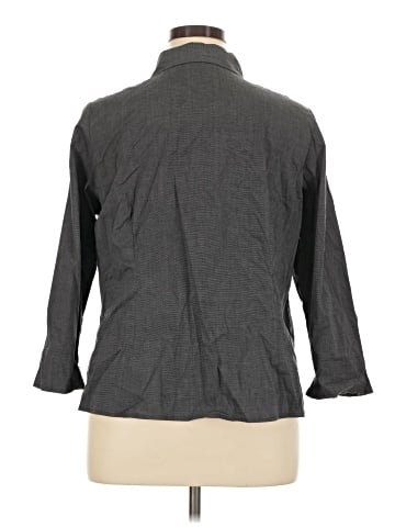 Croft & Barrow 3/4 Sleeve Button-Down Shirt (view 2)