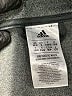 Adidas 100% Polyester Gray Track Jacket Size S - photo 6