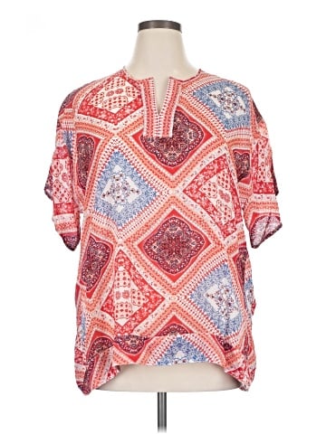 Coldwater Creek Short Sleeve Blouse (view 1)