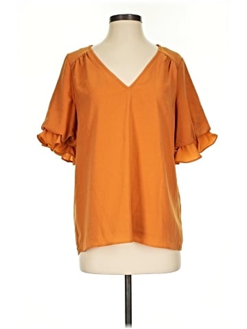 Mustard Seed Short Sleeve Blouse (view 1)