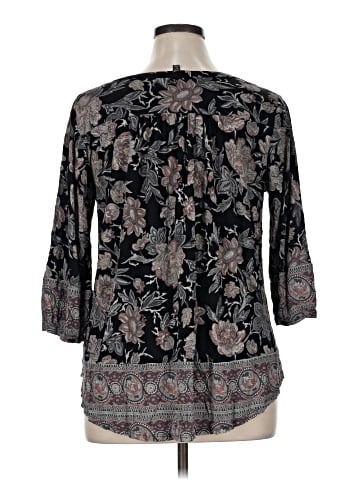 Lucky Brand 3/4 Sleeve Blouse (view 2)