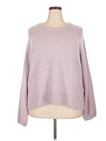 Madewell Payton Pullover Sweater in Coziest Yarn (view 1)
