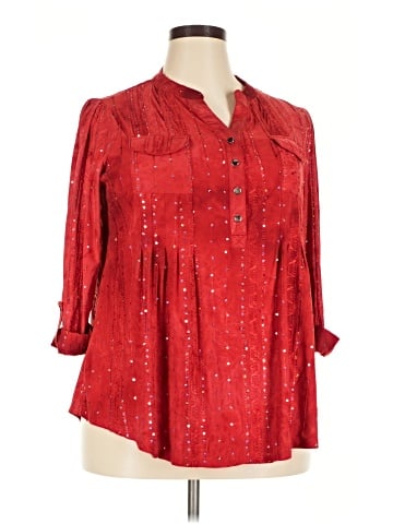 New Directions 3/4 Sleeve Blouse (view 1)