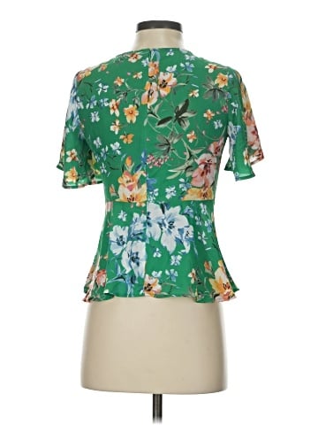 Ann Taylor LOFT Short Sleeve Blouse (view 2)