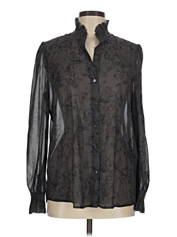 L'Agence Long Sleeve Blouse (view 1)