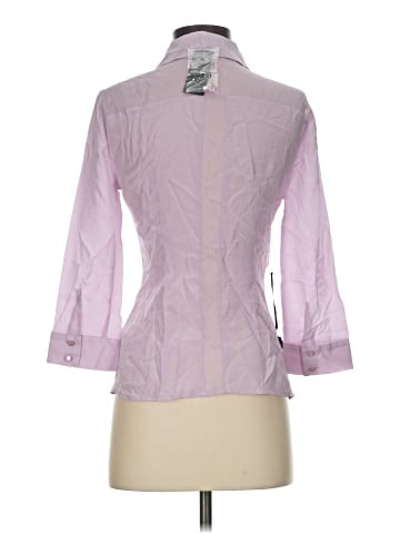 Bebe 3/4 Sleeve Silk Top (view 2)