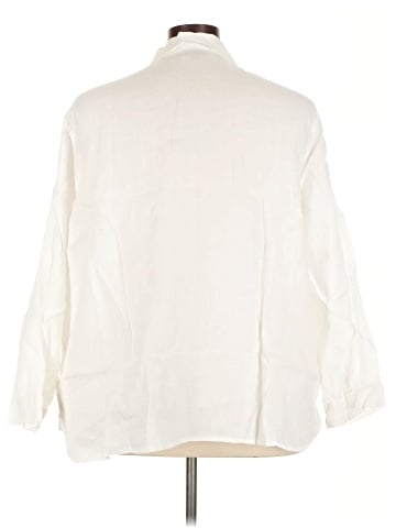 J.Jill 3/4 Sleeve Button-Down Shirt (view 2)