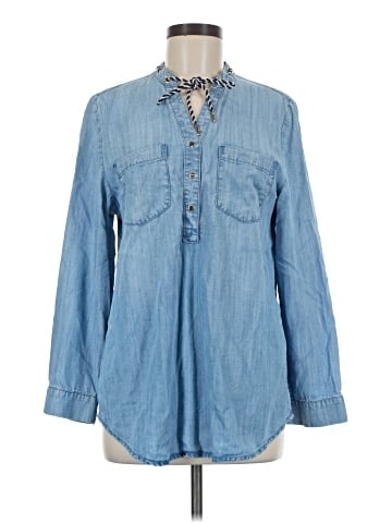 Chico's Long Sleeve Button-Down Shirt (view 1)