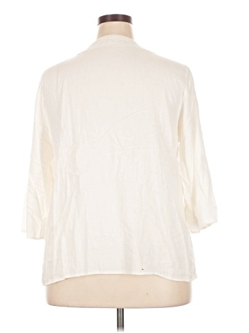 Saint Tropez West 3/4 Sleeve Blouse (view 2)