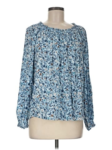 Caslon Long Sleeve Blouse (view 1)
