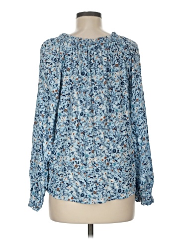 Caslon Long Sleeve Blouse (view 2)
