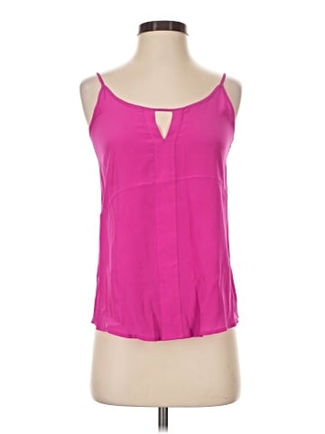 Zoe & Sam Sleeveless Silk Top (view 1)