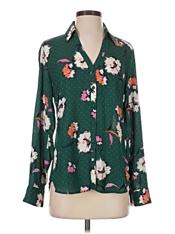Express Long Sleeve Blouse (view 1)