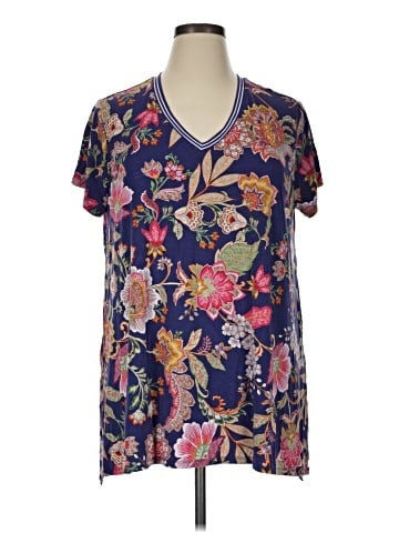 Johnny Was Short Sleeve Blouse (view 1)