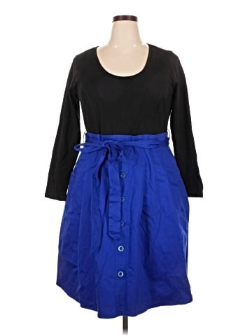 City Chic Casual Dress (view 1)