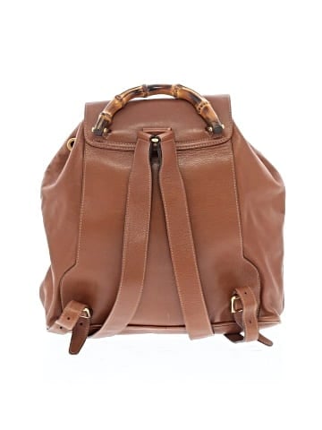 Gucci Vintage Leather Bamboo Backpack  (view 2)