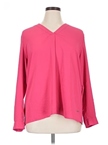Anne Klein Long Sleeve Blouse (view 1)