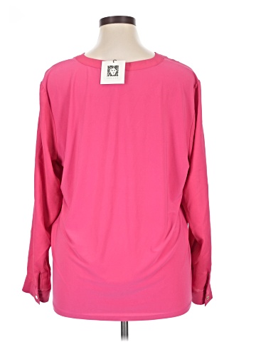 Anne Klein Long Sleeve Blouse (view 2)