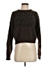 Nude Animal Print Brown Wool Pullover Sweater Size XS - photo 1